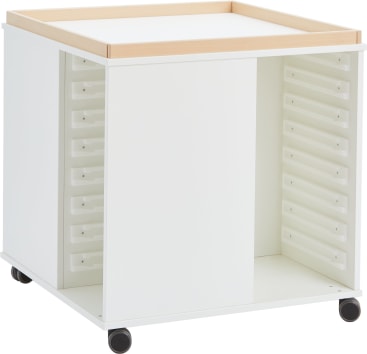 Bau - und Konstruktionstisch, B 82 x H 87,6 x T 82 cm