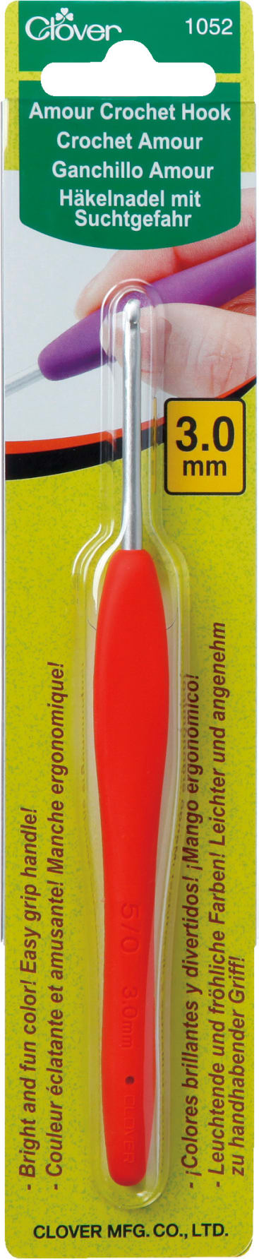 Häkelnadel-Set, 3 Stück