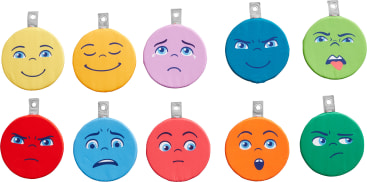 Feelix & Fay Sitzkissenset Emotionen, 10-teilig