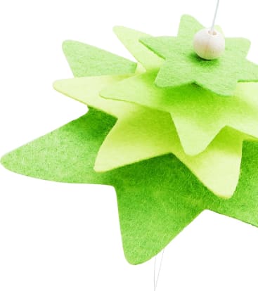 Sachenmacher Filzfädelei Tannenbaum, 8 Stück