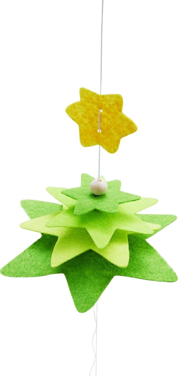 Sachenmacher Filzfädelei Tannenbaum, 8 Stück
