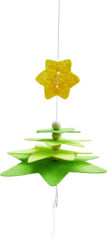 Sachenmacher Filzfädelei Tannenbaum, 8 Stück
