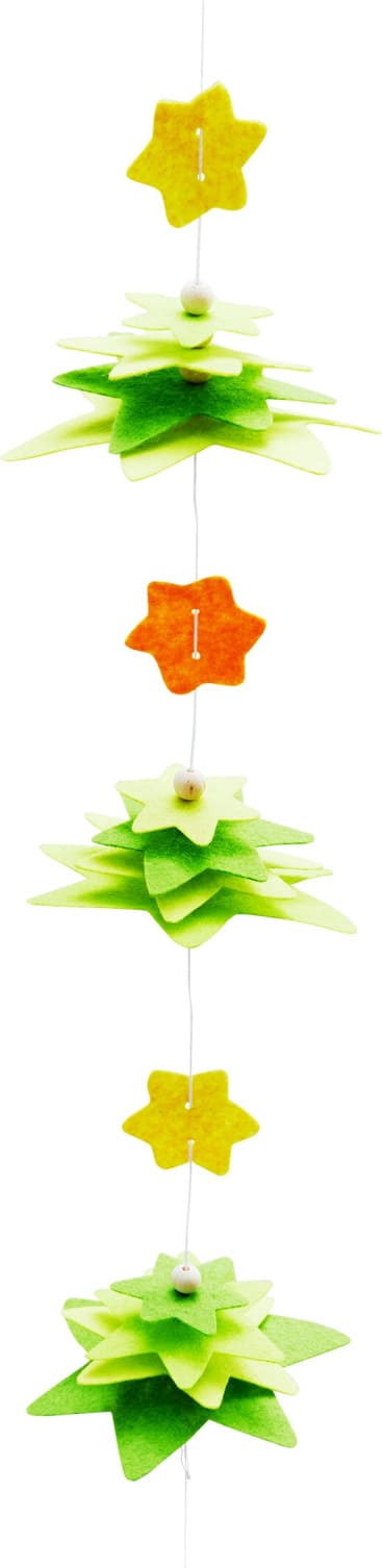 Sachenmacher Filzfädelei Tannenbaum, 8 Stück