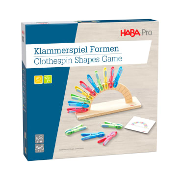 HABA Pro Klammerspiel Formen