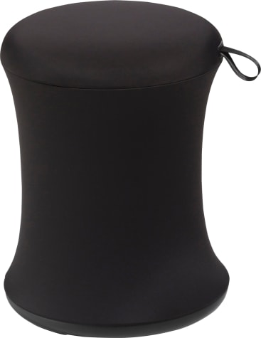Hocker bobo, schwarz, Sitzhöhe 52 - 62 cm