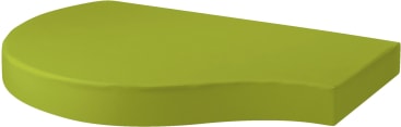 deLana Bodenpolster, Abschluss links, Höhe 18 cm