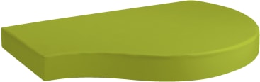 Bodenpolster, Abschluss rechts, Höhe 18 cm