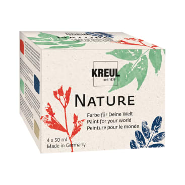 KREUL Nature – Farbe für deine Welt, 4 x 50 ml