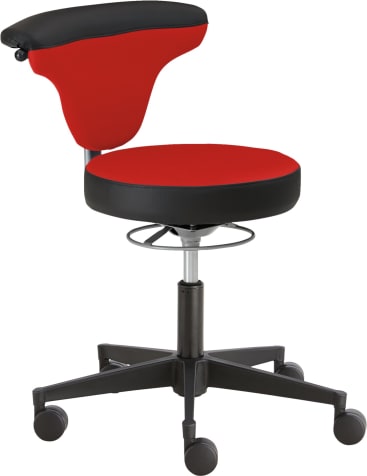 Multi-Hocker, mit Kunstleder, div. Farben, Sitzhöhe 40 - 50 cm