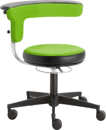 TuRu-Sit Erzieher:innenstuhl Kunstleder, div. Farben, Sitzh. 40 - 50 cm