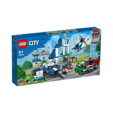 LEGO® City Polizeistation (60316), 668 Teile inkl. 5 Figuren
