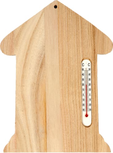 Thermometer-Haus, 1 Stück