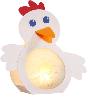 Sachenmacher Mini-Osternest, 1 Tischlicht und 3 Osternester