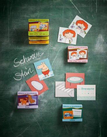 Bildkarten-Set Sprachförderung, 6 Stück