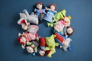 HABA-Handspielpuppen-Set, 12 Stück