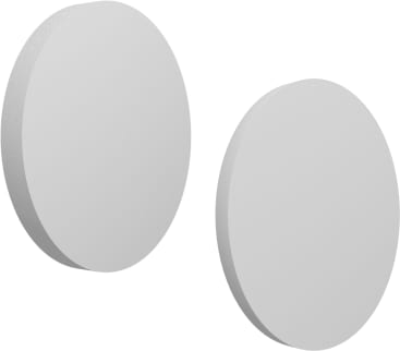 abacustica®-Schallabsorber-Set Wände&Decken, grau; Raumgröße 10 m2