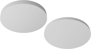 Abacustica®-Schallabsorber-Sets Decken, grau; Raumgröße 10 m2