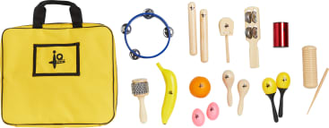 Percussion-Tasche, 12 Instrumente