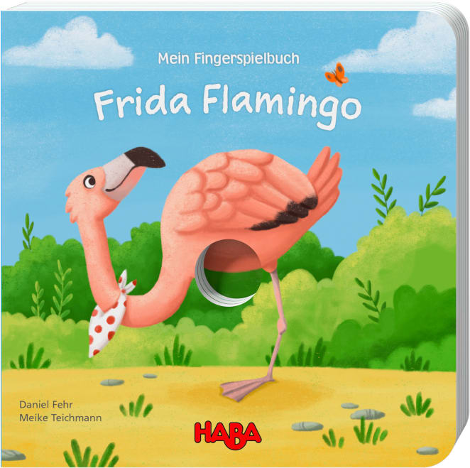 Fingerbuch Flamingo, (DE/E/F/NL/IT/ES)