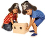  Piraten-Hüte, Bastelset für 8 Stück 