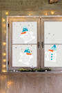 Sachenmacher Fensterbilder Schneemänner JAKO-O, Bastelset für 6 Stück