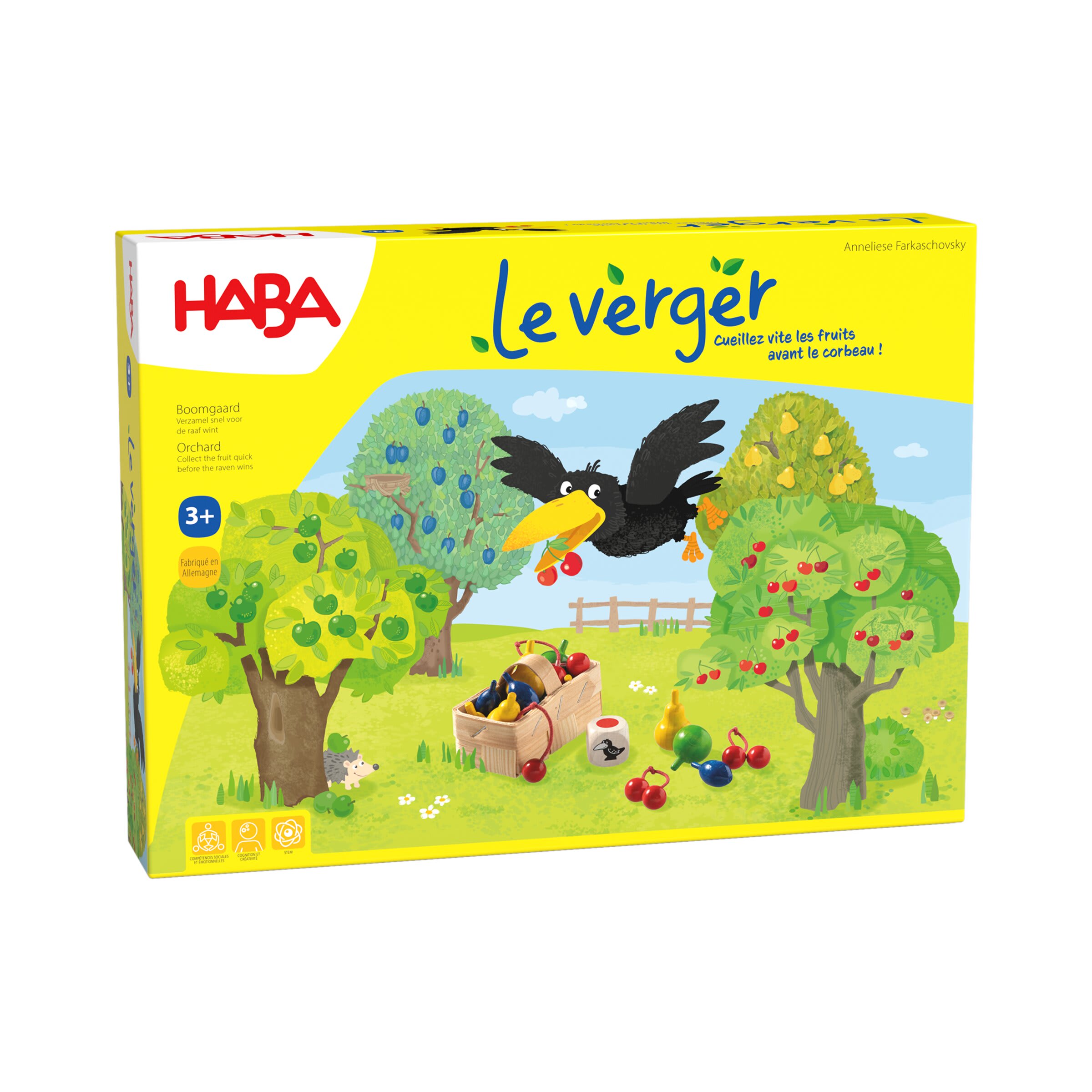 HABA - Le Verger - premier jeux de société - lapouleapois.fr 