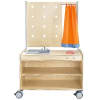 Basisschrank move upp®, Rückwand Birke, B 92,5 x H 53 x T 38 cm
