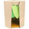 Eckschrank-Höhle grow.upp mit Beleuchtung inkl. Vorhang, div. Farben, B 83 x H 148 x T 83 cm