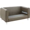 Sofa 2-Sitzer, div. Stoffe, B 150 x H 90 x T 82 cm