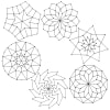 Sachenmacher Stickmandalas, 12 Stück