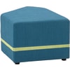 Hocker set.upp Winkel links, div. Stoffe, Sitzh. 43 cm