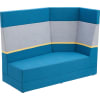 Sofa set.upp Fünfeck hohe Rückenlehne mit Lehne rechts, Stoff, div. Stoffe