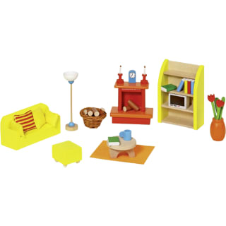 Goki Puppenhaus-Möbel Wohnzimmer