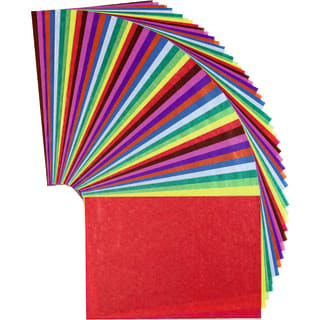 Transparentpapier, 42 g/m2, 35 x 50 cm, 50 Blatt in 10 Farben