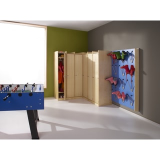 Garderobenschrank YUNA mit Tür, Anbaumodell, B 29 x H 160,4 x T 47 cm