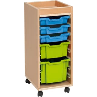 Rollwagen Forminant mit Eigentumskästen, B 36 x H 88 x T 49 cm