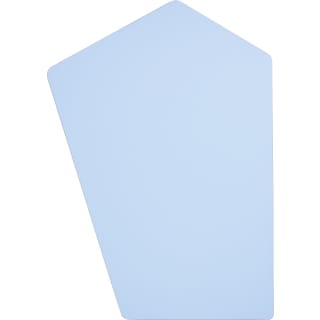 Fünfeck-Tisch grow upp groß, Metallbeine mit Gleitern, L 165,8 x B 115,5 cm