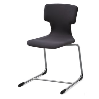 Luftpolsterstuhl kiboo gepolstert, Gleitkufe, div. Stoffe, Gr. 6, Sitzh. 46 cm