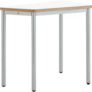 Tisch quattrino, Premium, Tischh. 59 - 76 cm, B 90 x Seitenl. 42/65/63 x T 65 cm
