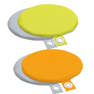 Sitzkissen-Set, orange, 4er-Set