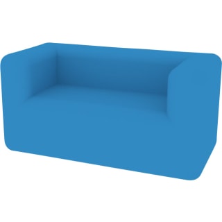 Sofa 2-Sitzer XL, Kunstleder, div. Farben, Sitzh. 45 cm, B 150 x H 75 x T 73 cm