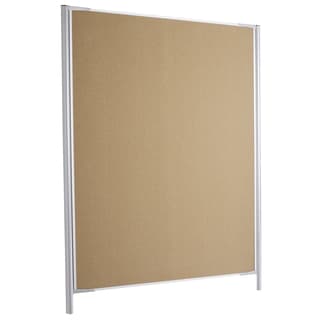 Korktafel, beidseitig Kork, B 128 x H 160 cm