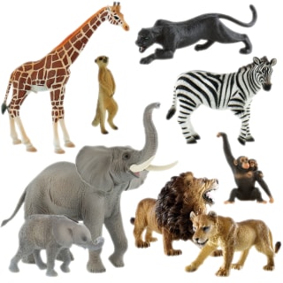 BULLYLAND Safaritiere-Set, 9-teilig