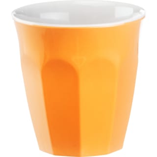 Kinderbecher, Ø 7,5 cm, orange, 6 Stück