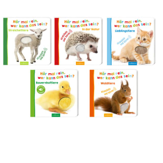 Hör mal rein, wer kann das sein? Soundbücher-Paket, 6 Bücher