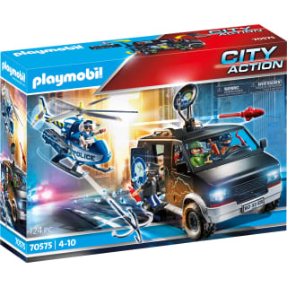 PLAYMOBIL<sup>®</sup> City-Action Polizei-Helikopter: Verfolgung; 124 Teile