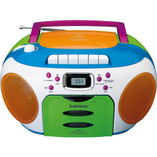 Lenco SCD-971 Kinder-CD-Player mit Kassettendeck & Radio