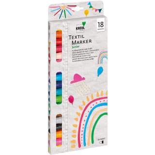 Textilstifte Texi Mäx, 18 Stück