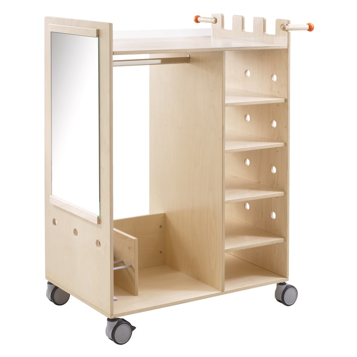 Rollenspiel-Garderobe in Birke