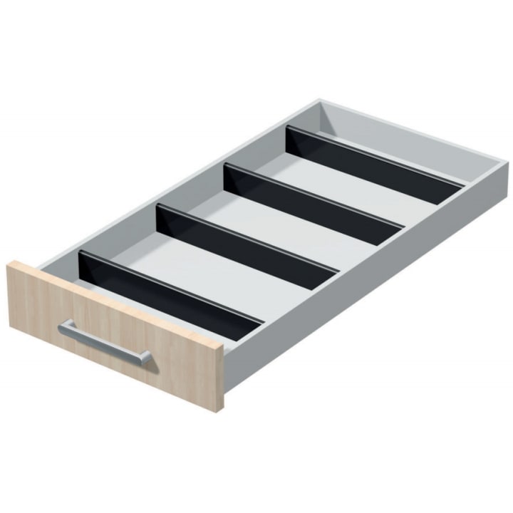 Querunterteilung Container Schreibtisch info, 1 Stück